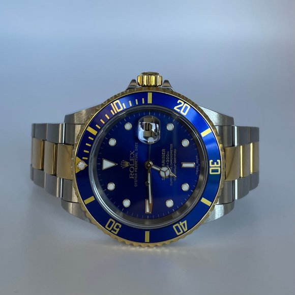 Rolex Other - Rolex Submariner Two-Tone 18KY Gold & Stainless-Steel Oyster Band 16613